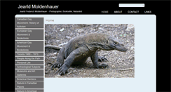 Desktop Screenshot of jearldmoldenhauer.com